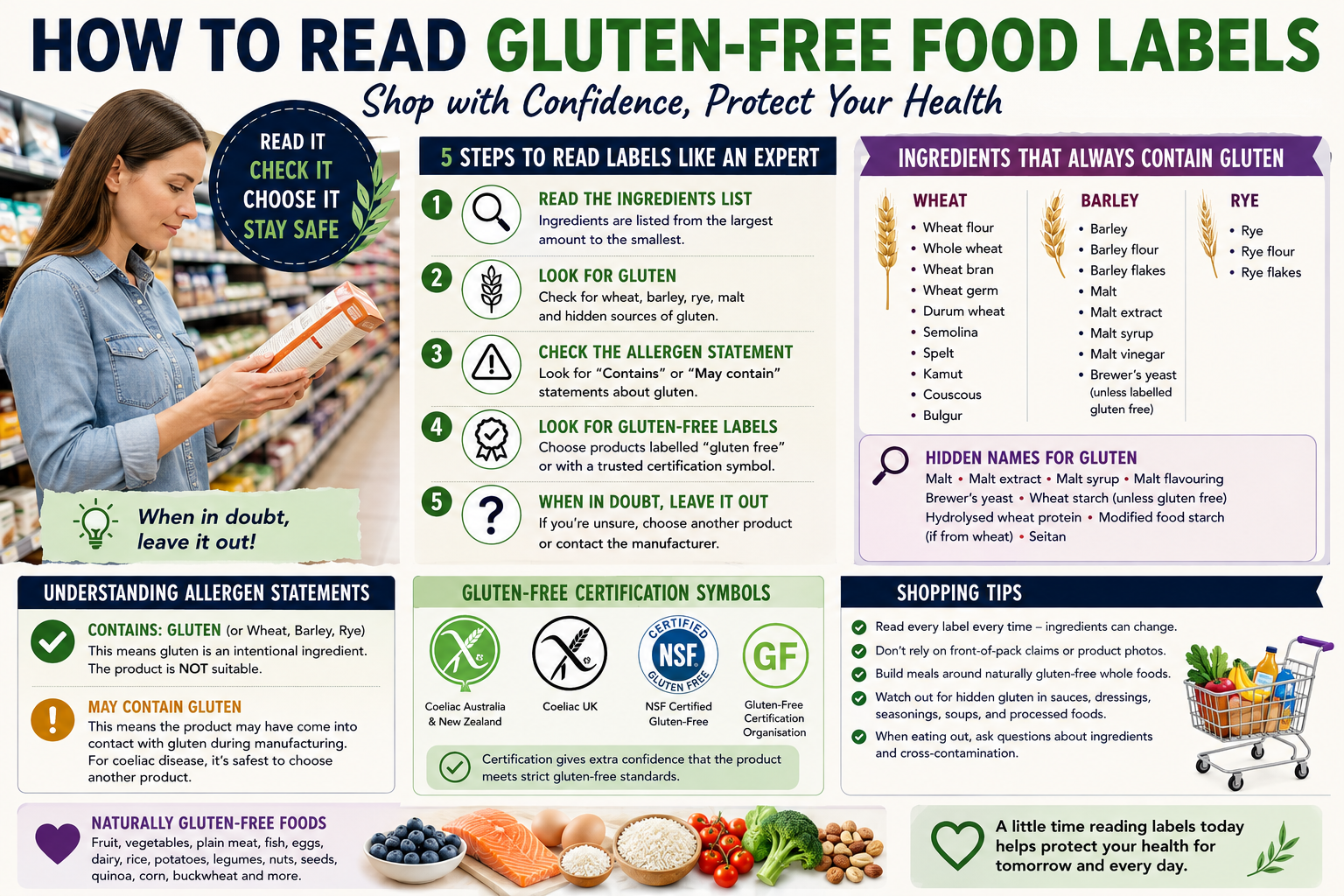 How to Read Gluten-Free Food Labels | Complete Beginner’s Guide